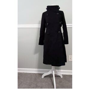 Mng Mango Retro Mod Double Breasted Coat Limited Edition Sz S